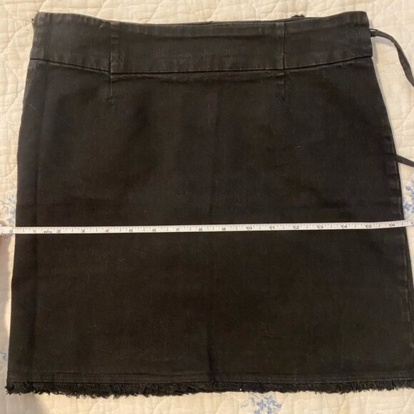 Splendid denim faux wrap skirt - Picture 13 of 14